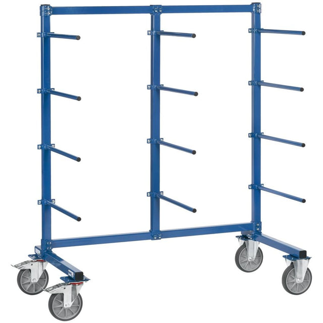 Carucior cu brate de sprijin, 1200x800mm, pe o perte, 1doua lanturi, FETRA - sefira.ro