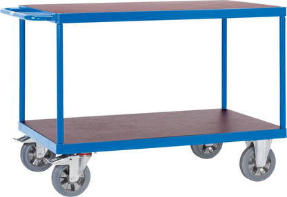 Heavy duty transport trolley with base, 1000x700mm, FETRA