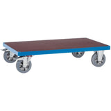 Carucior de transport pentru sarcini grele cu baza, 1000x700mm, FETRA - sefira.ro