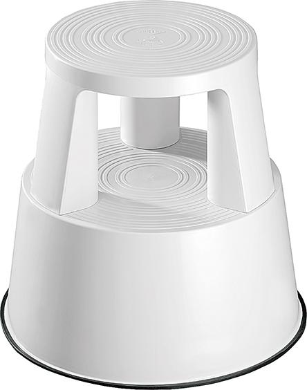 Plastic Step stool, white