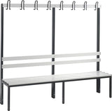 Banca pe o part. c.cârligL1000mm, cu sipci plast. - sefira.ro