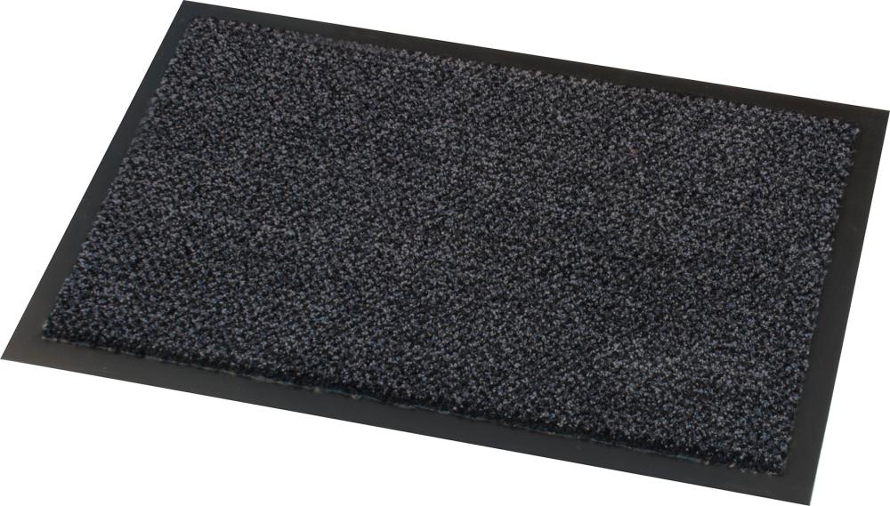 Cosmo fireproof dirt trap mat l60xl85 cm grey/black