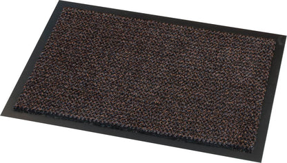 Cosmo fireproof dirt trap mat l60xl85 cm grey/brown