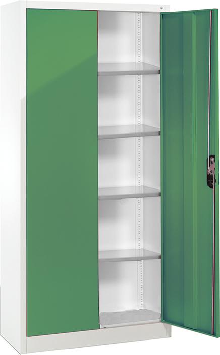 Cabinet with hinged doors 7035/6011 1950x930x400mm