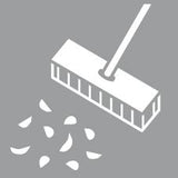 Perie de mana, par natural, 300 mm - sefira.ro