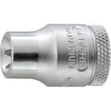 Cheie tubulara 3/8", E 5, pentru suruburi TORX® exterior, Nr. TX 30 E 5, GEDORE - sefira.ro