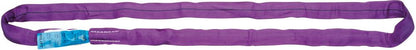 Polyester circular strap, CE tested, double coated, 1000kg, circumference 2.0m, purple