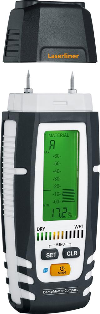 DampMaster Compact Plus moisture meter, 0-40 °C, LASERLINER