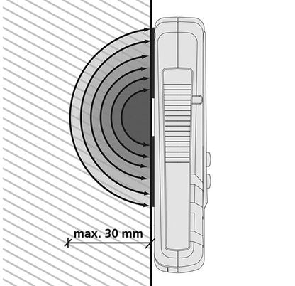 MoistureMaster Compact Plus moisture meter, 0-40 °C, LASERLINER