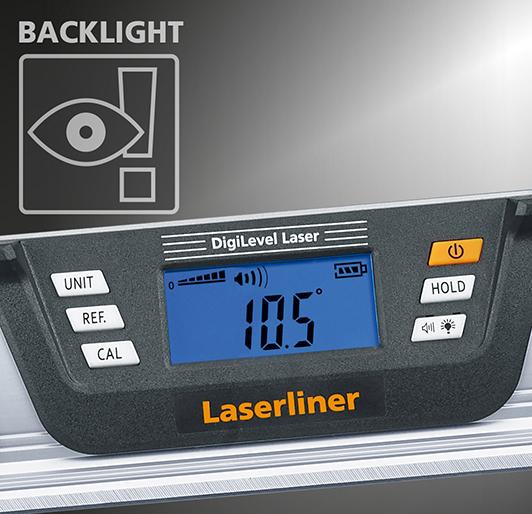 Nivela digitala cu bula de aer DigiLevel Laser, 40cm, LASERLINER