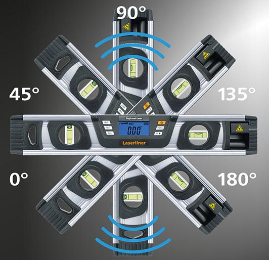 Nivela digitala cu bula de aer DigiLevel Laser, 40cm, LASERLINER