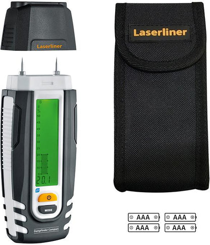 DampFinder Compact Plus moisture meter, 0-40 °C, LASERLINER