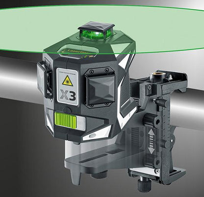 Nivela laser 3D, X3-Laser Pro, 40m, verde, cu acumulatori, IP54, STANLEY