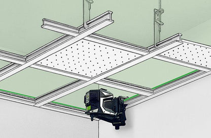 Nivela laser 3D, X3-Laser Pro, 40m, verde, cu acumulatori, IP54, STANLEY