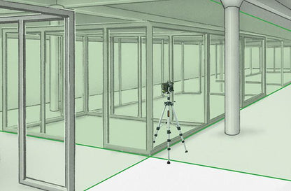 Nivela laser 3D, X3-Laser Pro, 40m, verde, cu acumulatori, IP54, STANLEY