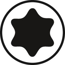 Cheie tubulara bit, Zyklop, 3/8", lunga, T25x107mm, pentru surub TORX, 05003063001, WERA - sefira.ro